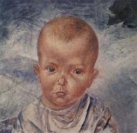 Петров-Водкин К.С. Портрет дочери художника Елены. 1923 г. Государственный Русский музей.